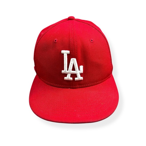 New Era 59Fifty Sz‎ 7.5 Los Angeles Dodgers 1988 World Series Patched Fitted Hat - Picture 1 of 12
